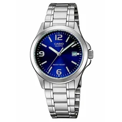 Orologio Mtp-1215a-2a 3.3mm 3atm Quartz Analogical Grey / Blue / Mineral One Size