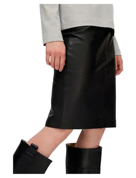Gonna Maily Leather Black 44