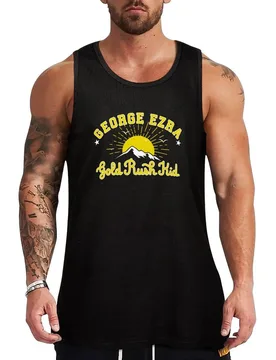 George Ezra Merch Gold Rush Kid Mountains Tank Top Summer Beach Tank Top Casual Loose Sleeveless Shirt - Aliexpress - FashionsVida
