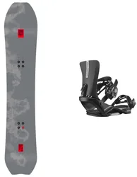 Packs (snowboard + fix) - Snowboard big mountain freeride/freestyle - Pack Skypilot 2026 - Gris