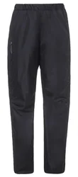 Fluid Full-zip-off Damen Regenhose, schwarz 48