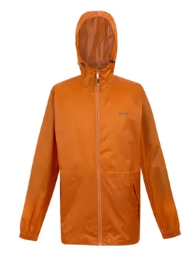 Mens Pack It Iii Waterproof Jacket (Fox) - Orange - Size Large - Regatta - FashionsVida