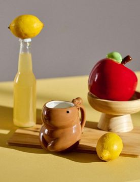Tazza a forma di capibara - marrone
