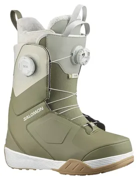 Chaussures De Snowboard Kiana Dual Boa Deep Lichen Green / Mineral Grey / White 26.5
