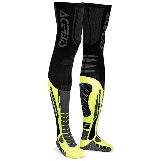 Calze Moto Tecniche X-Leg pro Nero Giallo taglia 2XL - Acerbis - FashionsVida