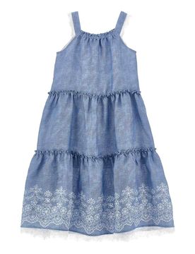 Ermanno Scervino Vestito Con Ricamo