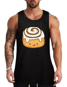 Delicious Cinnamon Roll Tank Top Basic Layering Tank Top Casual Sleeveless Soft Shirt - Aliexpress - FashionsVida