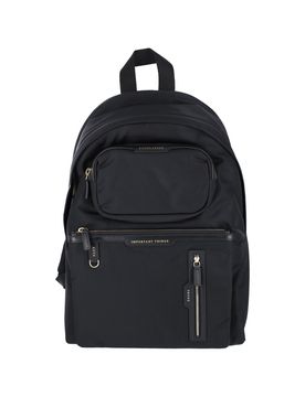 Recycled Nylon Mini Bag with Leather Detail