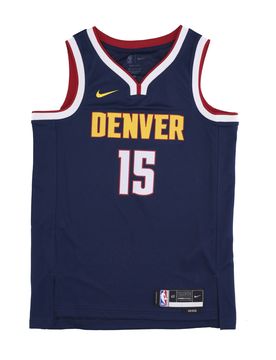 Canotta Basket Uomo Nba Dri-fit Swingman Jersey Icon Edition 2022/23 No 15 Nikola Jokic Dennig College Navy