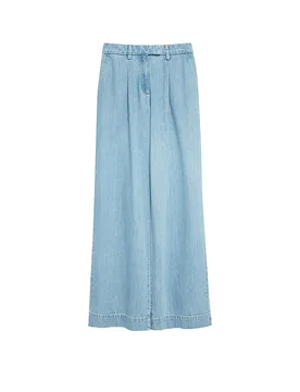 Comma Pantalon Marlene bleu 44 - Comma - FashionsVida