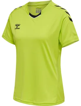 Core XK Poly Damen T-Shirt, gelb S - Hummel - FashionsVida