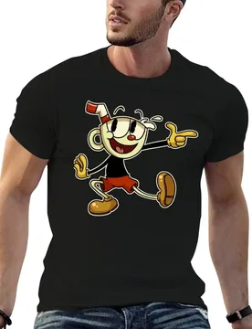 Cuphead , cuphead, cuphead and mugman, cuphead game, cagney carnation, cagney carnati T-Shirt - Aliexpress - FashionsVida