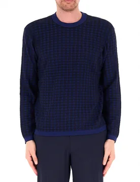 Maglione misto viscosa BLU XS - Armani exchange - FashionsVida