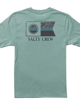 T-shirt à Manches Courtes Flagship Fill Mackerel L - Salty Crew - FashionsVida