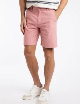 Charleston Mens Textured Chino Shorts - - Size: W36 - Weird Fish - FashionsVida