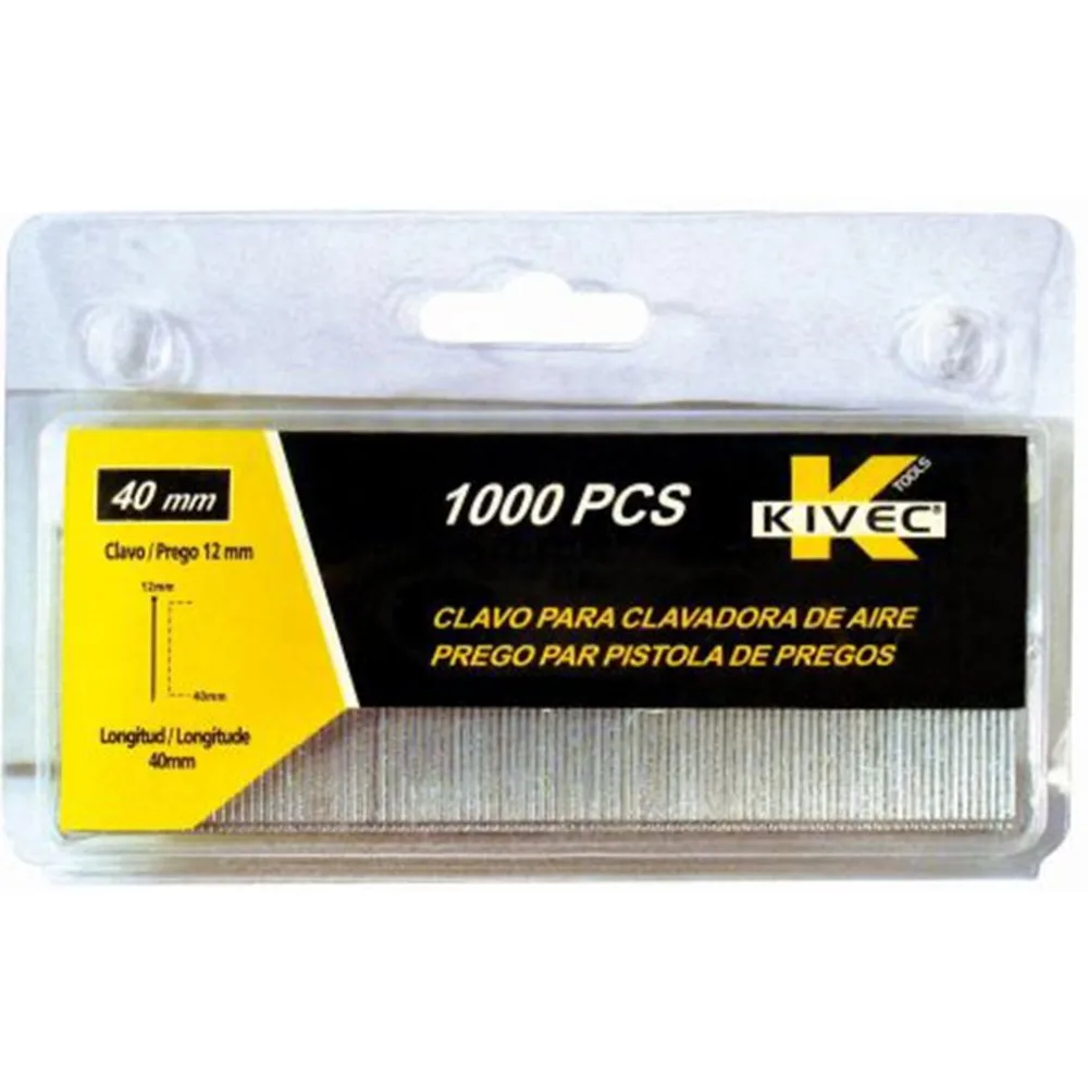 Clavos 40 mm para Clavadora de Aire - 1.000 Uds - CEVIK PRO - FashionsVida