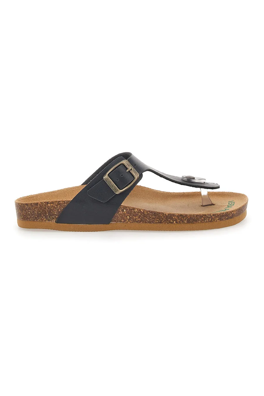 Ciabatte Infradito Nere 22612 38 - BIO UP - FashionsVida