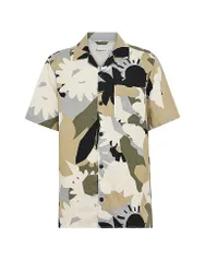 Hemd olive M herren