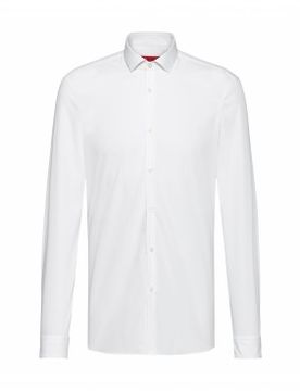 Para hombre. 50389769 Camisa Erondo (37), Casual, Fiesta, Algodón, Manga larga
