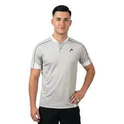 Play Tech Short Sleeve Polo Willow Grey M