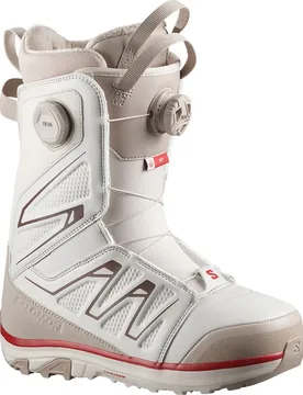 Chaussures De Snowboard Ivy Boa Sj Boa Almond Milk / White Pepper / Haute Red 25.5 - Salomon - FashionsVida