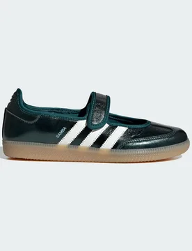 SCARPE SAMBA JANE 48 2/3 Rich Green / Off White / Gum - Adidas - FashionsVida