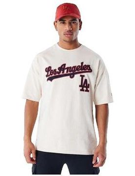 T-Shirt T-Shirt New Era Mlb Rib Infill Beige Eu S;Eu M;Eu L Male
