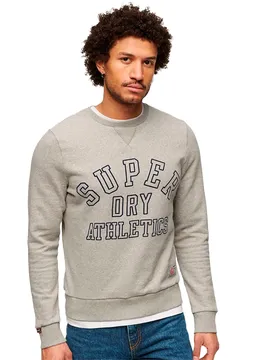 Sweat-shirt Athletic Printed Athletic Grey Marl 2XL