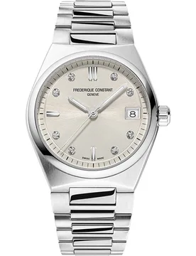 Reloj de mujer highlife fc-240bgd2nh6b cuarzo ladies cuarzo esfera gris cálido caja de acero - Frederique Constant - FashionsVida