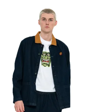 Veste Unite Raw Indigo Denim M - Santa Cruz - FashionsVida