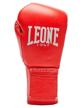Gants De Boxe En Cuir Synthétique The Greatest Lace Red 12 oz