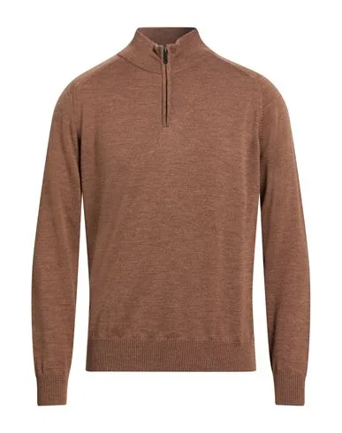 Pullover Herren Hellbraun L,M,XL,XXL Herren - WOOL & CO - FashionsVida