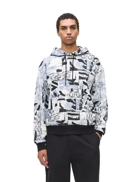 Sweat à Capuche A4m20023 Relaxed Fit Urban Texture M