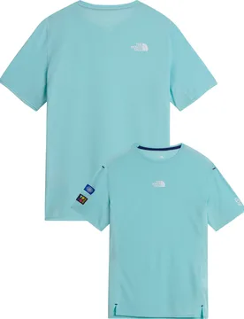 T-shirt léger et respirant - M Summit High Trail SS Graphic Canal Blue - Taille M - Bleu - The North Face - FashionsVida