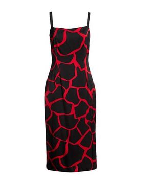 DOLCE&GABBANA Midi-Kleid Damen Rot 30,32,34,38,40 Damen