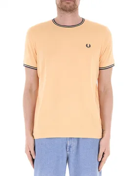 T-shirt girocollo ARANCIO CHIARO XL - Fred perry - FashionsVida