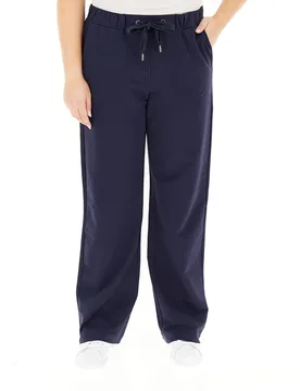 Pantalone in felpa BLU NAVY M - PERSONA by MARINA RINALDI - FashionsVida