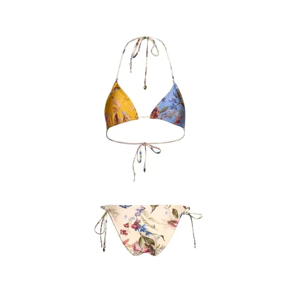 Maillot de bain 2 pièces à motif - Zimmermann - FashionsVida