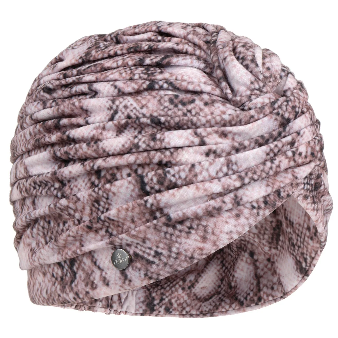 Classic Snake Print Turban by - rose - Damen - Size: One Size - Lierys - FashionsVida