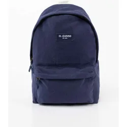 Mochila lisa de hombre canvas