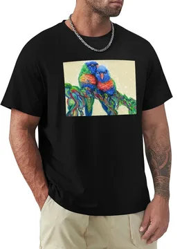 Lovely Lories T-Shirt Casual All Match Tee Shirt for Men - Aliexpress - FashionsVida