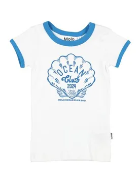 Camiseta Unisex Blanco 4 Unisex - Molo - FashionsVida