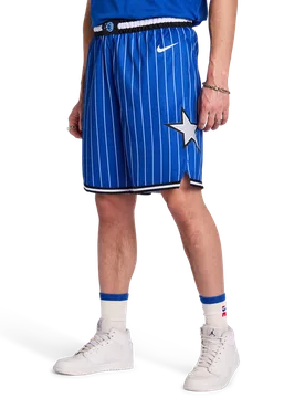 NBA Herren Kurze Hosen - Blau - Größe S - Poly Mesh Blue S - Nike - FashionsVida