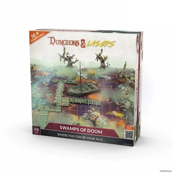 Dungeons & Lasers: Swamps of Doom - Archon Studio - FashionsVida