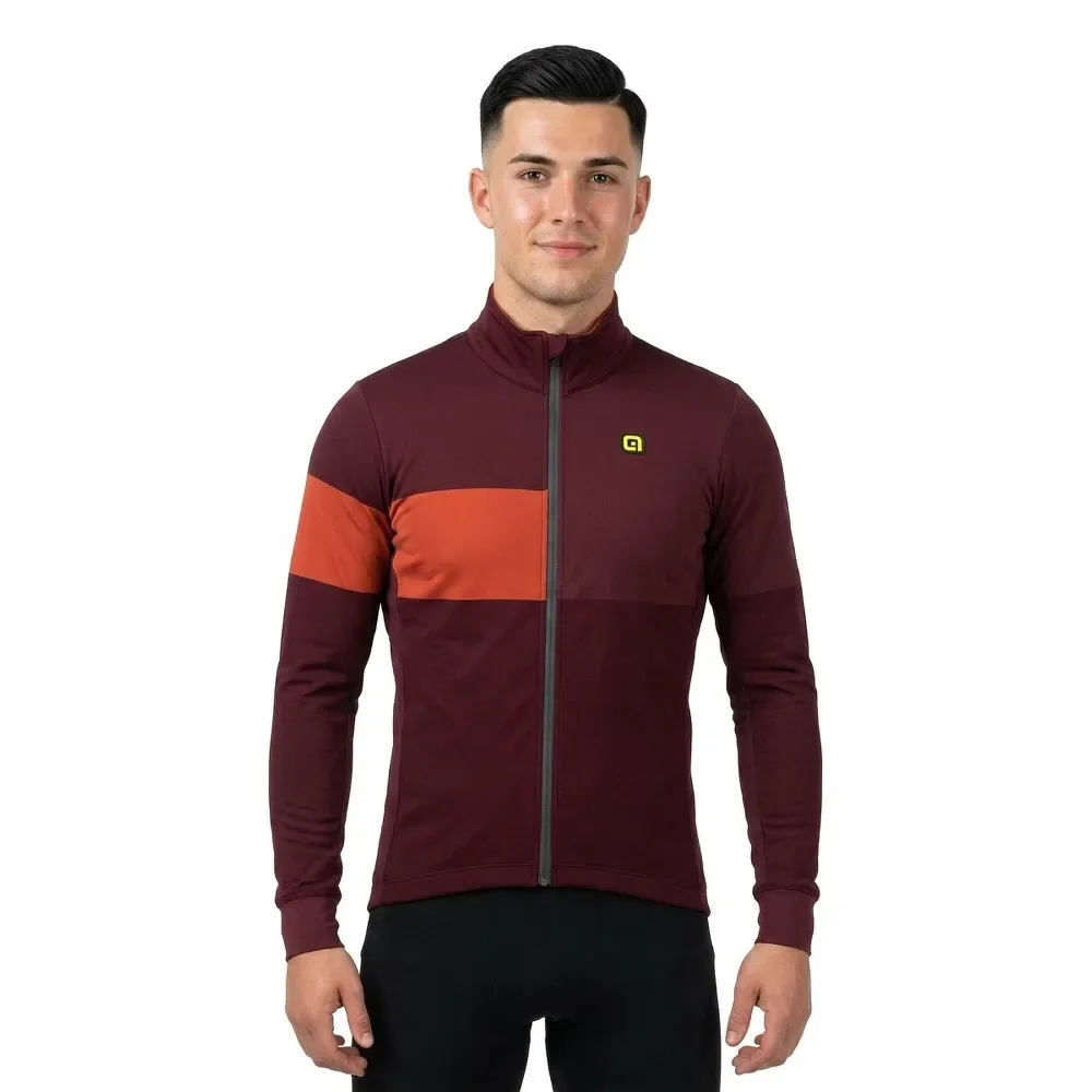 Ale Giacca Pr-e Geometric Bordeaux - Ale - FashionsVida