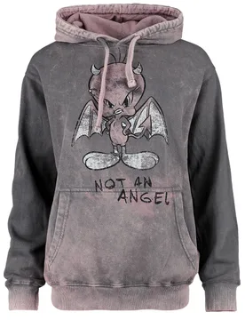 Kapuzenpullover - Tweety - Not an Angel - S bis XXL - für Damen - Größe XL - multicolor - EMP exklusives Merchandise! - Frauen - female - Looney Tunes - FashionsVida