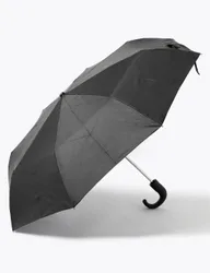 Crook Handle Umbrella with Windtech™ Black male