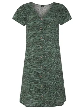 Robe à Manches Courtes Raja Green Baygreen S - Protest - FashionsVida