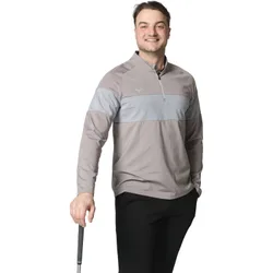 Mizuno Layer Link 1/4 Zip, grau xl