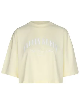 Calvin Klein T-Shirt jaune S - Calvin Klein - FashionsVida